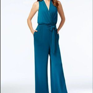 Vince Camuto Teal Jumpsuit